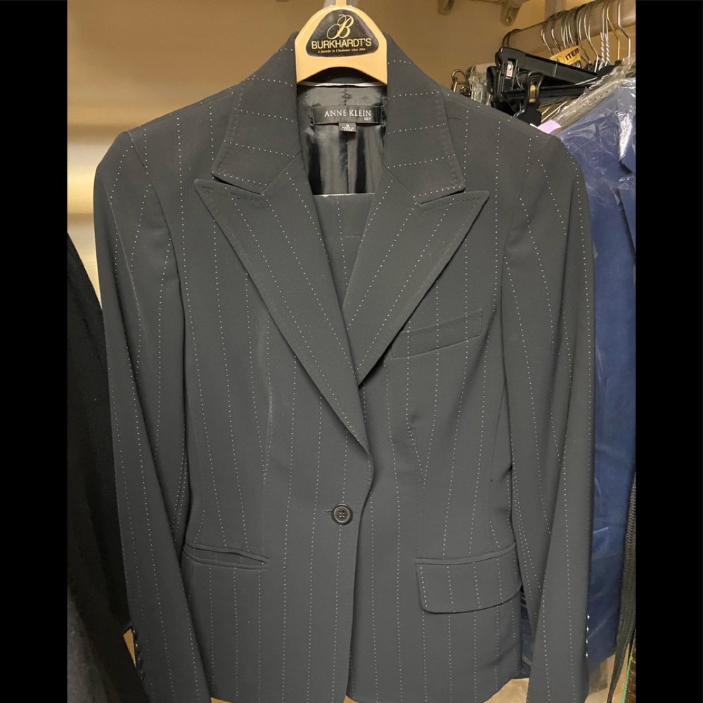 Striped suit